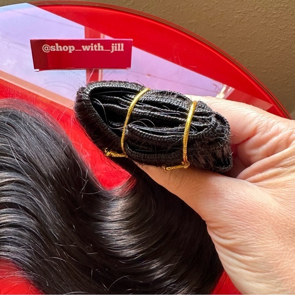 20” Darkest Brown #2 Clip In Extensions 100% Human Hair 7pcs 120g It#NO - Picture 8 of 12